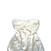 White Silk Dress Fashion Aftermath